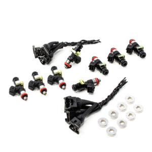 Deatschwerks Injectors set EV14 1500cc for Chevrolet Silverado 1500 & GMC Sierra 1500 2000-13 Gas V8 4.8L/5.3L/6.0L/6.2L Excl Flex Fuel