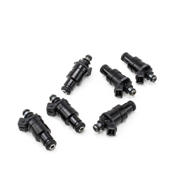 deatschwerks-zestaw-6-wtryskiwaczy-paliwa-1200cc-min-nisko-ohmowe-uniwersalne Matched set of injectors Universal Low Impedance 11mm upper 6pcs 1200cc/min