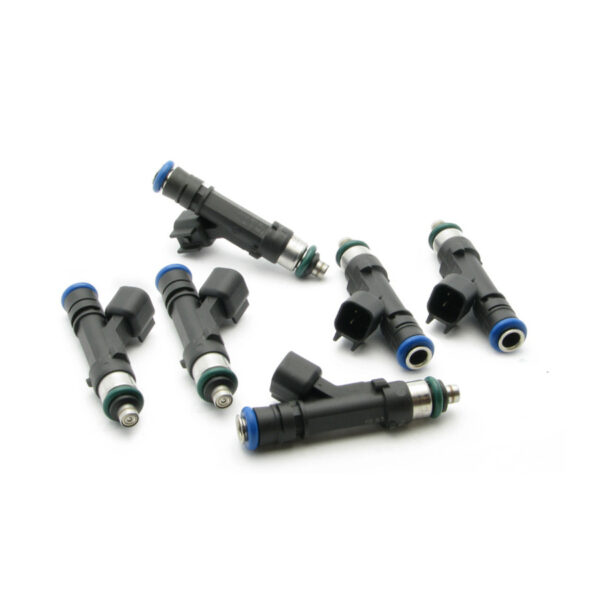 Deatschwerks Injectors set 50lbd Mustang V6 3.8L /4.0 99-04 Jeep Wrangler 4.0L L6 1999-2006 Wrangler 3.8L V6 2007-11 EV14 Universal