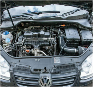 Intake Induction Air Filter Kit Ramair JSK-120-BK for Skoda Octavia Superb 1.6 1.9 2.0 TDI