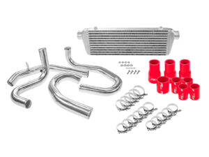 Dedicated intercooler kit for VW Golf 4/Jetta 1.8T Red