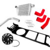 Intercooler kit for Nissan Patrol with BMW 3.0 D M57 engine Red