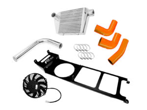 Intercooler kit for Nissan Patrol with BMW 3.0 D M57 engine Orange