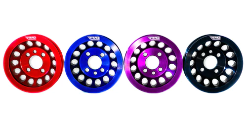 Crankshaft Pulley RTMG Performance for 1.8T 20VT without A/C Purple