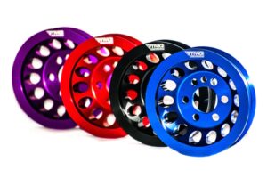 Crankshaft Pulley RTMG Performance for 2.0 TFSI EA113 Red