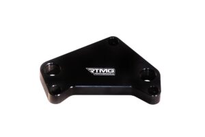 RTMG Performance DSG DQ250 Transmission Upgrade Oil Cooler Adapter Plate with AN10 Fitting Black