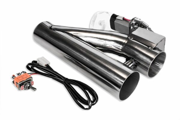 elektroniczna-przepustnica-wydechu-63mm-sterowana-przelacznikiem Electronic exhaust throttle 63mm