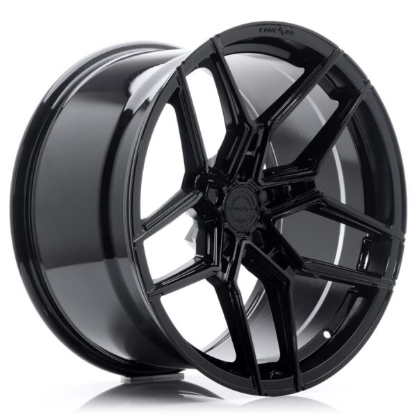 Forged Rim Concaver CVR5 19x8.5" (5 hole custom PCD) ET20-45, Platinum Black
