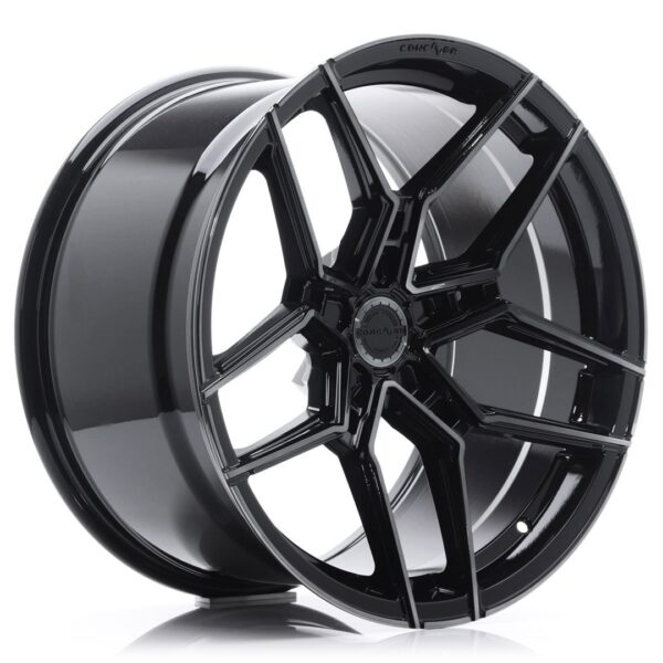 Forged Rim Concaver CVR5 19x9" (5 hole custom PCD) ET20-40, Double Tinted Black