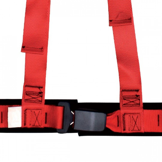 gt2i-3points-harness-cee-2_4 GT2I Harness 3-Points CEE 2" Red EEC Approved