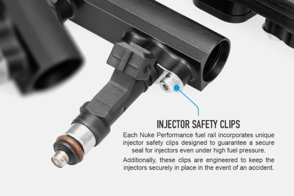 Nuke Performance Fuel Rail for Audi 5cyl 20V ABY/3B