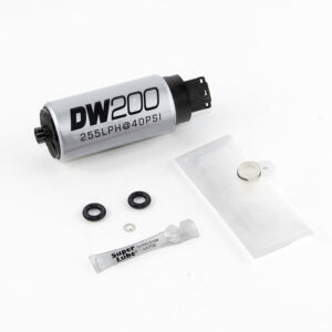 Fuel pump DeatschWerks DW200 255lph for 2009-12 Genesis Coupe (2.0T and 3.8V6) 2009-14 Genesis (3.8V6 4.6 and 5.0) and 10-15 Kia Forte