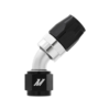 Mishimoto MMFT-SW-08-45 Aluminum -8AN 45 Degree Fitting Black