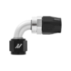 Mishimoto MMFT-SW-08P-90 Aluminum PTFE -8AN 90 Degree Fitting Black