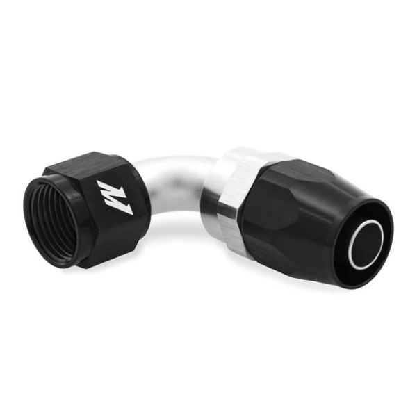 Mishimoto MMFT-SW-04-90 Aluminum -4AN 90 Degree Fitting Black