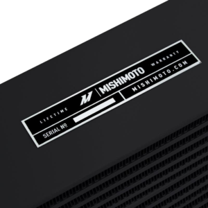 Mishimoto MMOC-SSO-10BK Heavy-Duty Oil Cooler 10" Same-Side Outlets Black