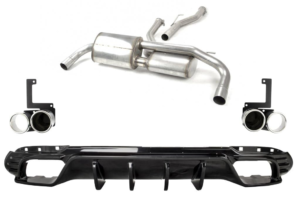 Sport muffler exhaust for ALFA ROMEO Giulia 2016 SEDAN