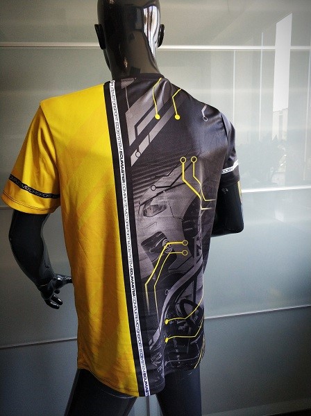 T-shirt with Ecumaster logo size M