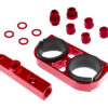 JRspec Dual Mount Kit for Bosch Pump - red