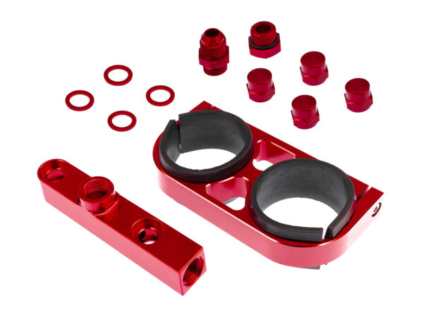 JRspec Dual Mount Kit for Bosch Pump - red