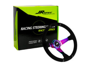 JRspec sports steering wheel 350mm diameter 80mm offset