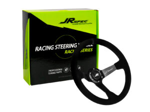 JRspec sports steering wheel 350mm diameter 80mm offset