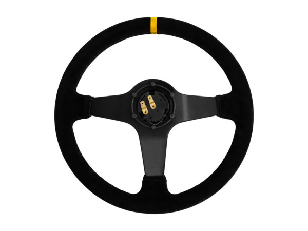 JRspec sports steering wheel 350mm diameter 80mm offset