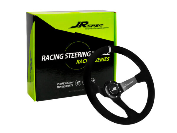 JRspec sports steering wheel 350mm diameter 80mm offset
