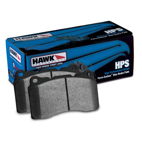 Brake pads Hawk HPS front, Mitsubishi Eclipse GS/GST 1G & 2G FWD / 95-00 Dodge Avenger / Chrysler Sebring Cupe
