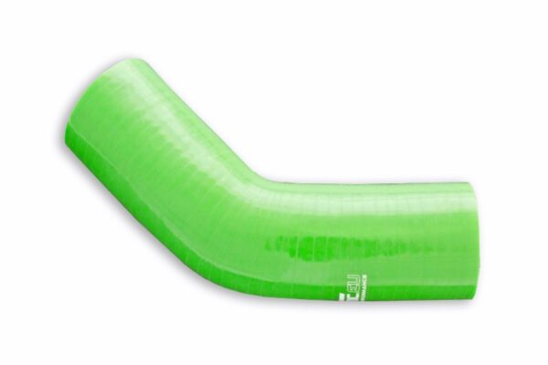 Silicone elbow 45' 114mm Green