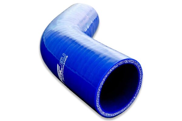 Silicone elbow 45' 151mm Blue