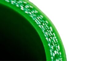 Silicone elbow 90' 102mm Green