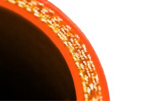 Silicone elbow 90' 16mm Orange