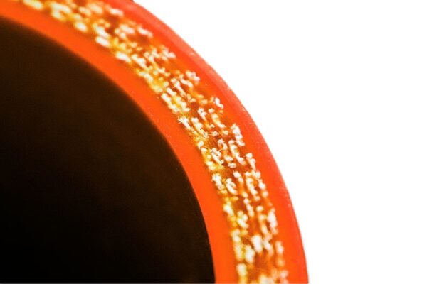 Silicone elbow 90' 19mm Orange