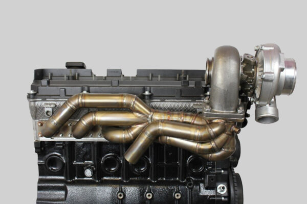 BMW M50 M52 TUBULAR STAINLESS STEEL TURBO EXHAUST MANIFOLD TOP MOUNT T3 E36 FTWL