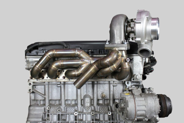 BMW M50 M52 M54 TUBULAR STAINLESS STEEL TURBO EXHAUST MANIFOLD TOP MOUNT T4 FTWL