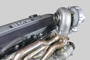 BMW M50 M52 M54 TUBULAR STAINLESS STEEL TURBO EXHAUST MANIFOLD TOP MOUNT T3 FTWL