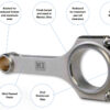korbowody-h-beam-billet-k1-honda-d17-dl-137-pin-19mm_3 Forged Rods H-Beam Billet K1 for Honda D17 lenght 137 Pin 19mm