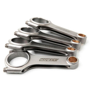 Forged Rods Manley I-beam, Mitsubishi Lancer EVO 3-9 (4G63T), Eclipse GST/GSX (7 Bolt 4G63T 1992.5-1999) 22mm Pin / waga: 637g, for stroker applications