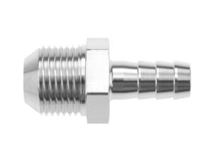 Push On Barb Tail Hose Pipe AN8 to 14mm Fitting Adapter Fuel silver