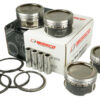 Piston kit Wiseco 4 cyl for Hyundai 4B11 Theta 2 Genesis Turbo 2.0l 16V G4KF Bore 3.386 86.00mm Size STD Compression Ratio 9.25