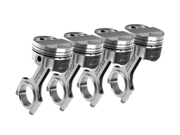 Forged pistons Wiseco + rods Manley for Mazda Miata B6 1.6l Turbo 16V 79.50mm CR 8.74