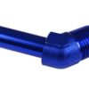 Fitting 45' 1/4 NPT to 3/8" nipple Blue