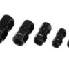 AN10 female - female connector Black