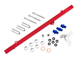 Fuel Rail 2JZ-GTE Toyota Supra Red
