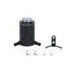 mishimoto-aluminum-power-steering-reservoir-tank-wrinkle-black Mishimoto MMRT-PSAWBK Aluminum Power Steering Reservoir Tank Wrinkle Black