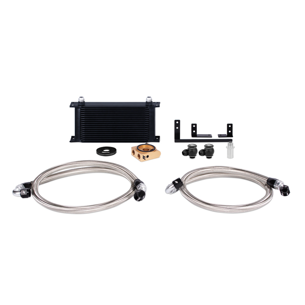 Mishimoto MMOC-MIA-16TBK Thermostatic Oil Cooler Kit for Mazda Miata 16+ Black
