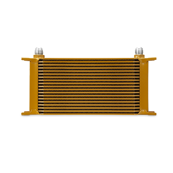Mishimoto MMOC-19G Universal 19 Row Oil Cooler Gold