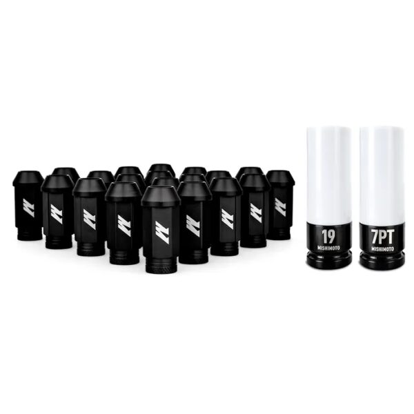 mmlg-125-lockbk_6 Mishimoto MMLG-125-20LBK Aluminum Locking Lug Nuts M12 x 01-25 Black