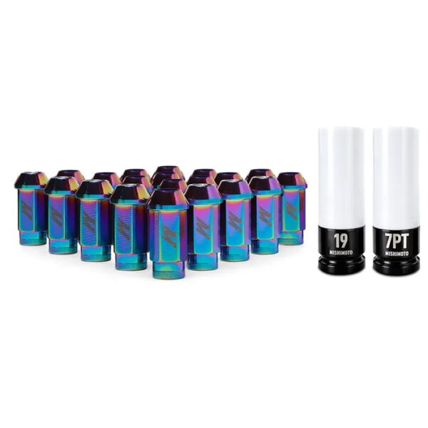 mmlg-125-locknc_6 Mishimoto MMLG-125-LOCKNC Aluminum Locking Lug Nuts M12 x 01-25 Neo Chrome
